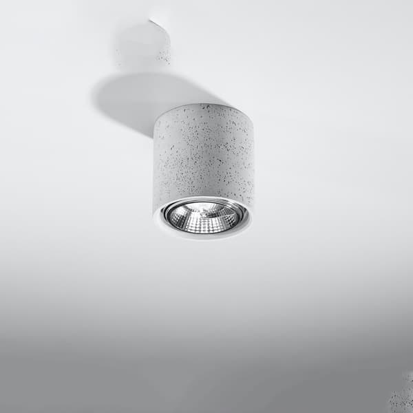 Taklampa CULLO betong Grey