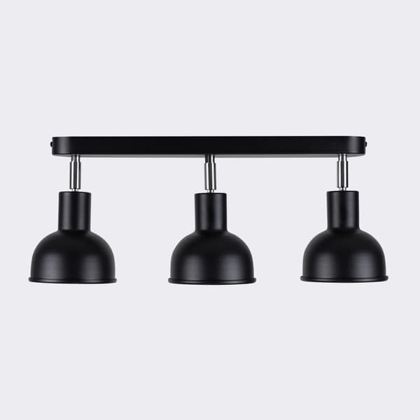 Taklampa ELBA 3 svart Black