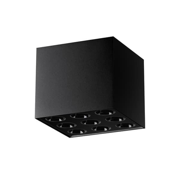 Taklampa OZZY svart LED Svart