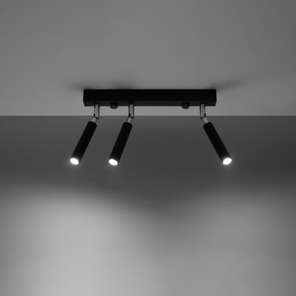 Taklampa EYETECH 3 svart Black