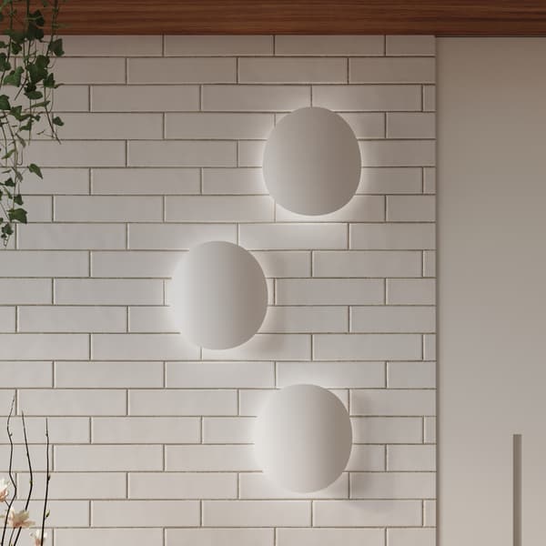 Vägglampa SENSES vit White