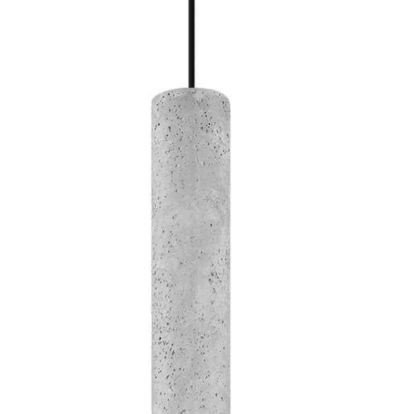 Hängande lampa LUVO 1 grå