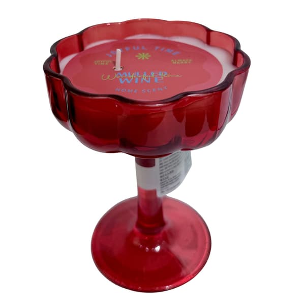 Doftljus Neon Mulled Wine Cocktailglas 13 cm Red Neon Mulled Wine