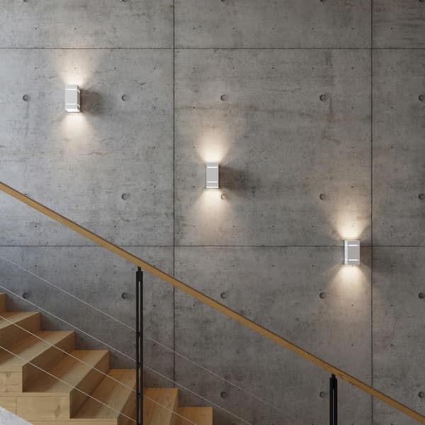 Vägglampa BLOCCO vit White