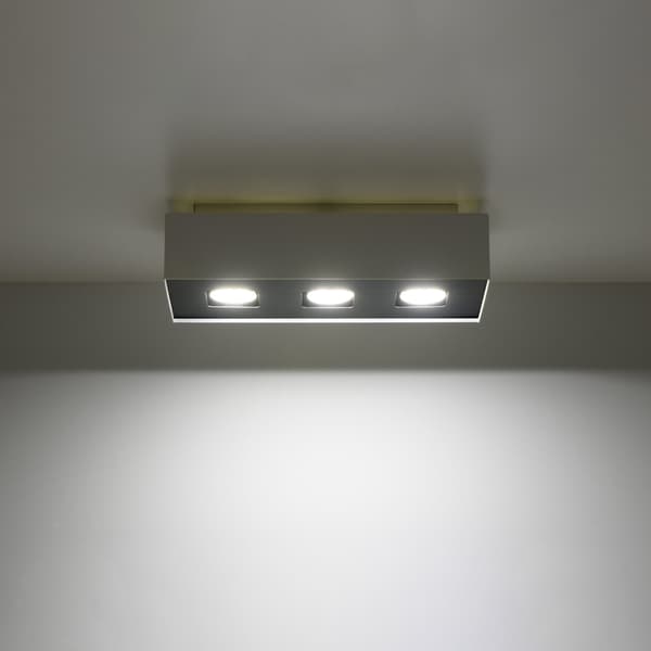 Taklampa MONO 3 vit White