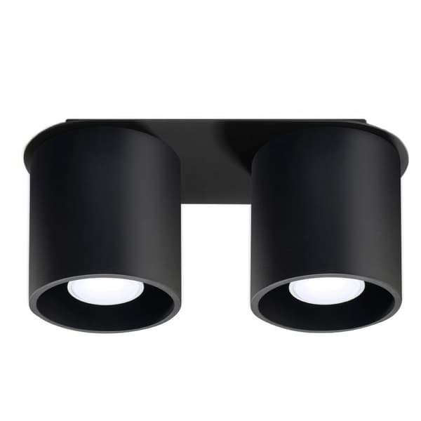 Taklampa ORBIS 2 svart Svart