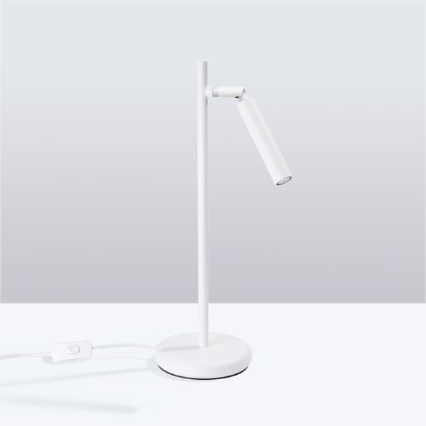 Bordslampa PASTELO vit White