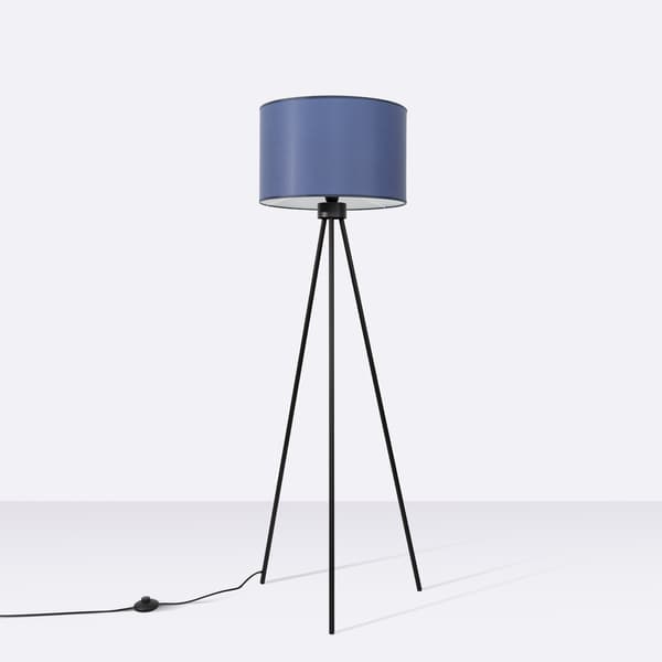 Golvlampa NEVIA marinblå Multicolor