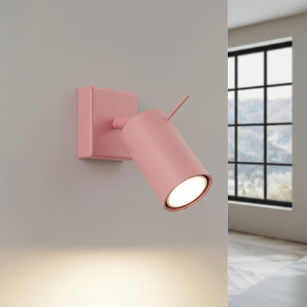 Vägglampa RING rosa Pink