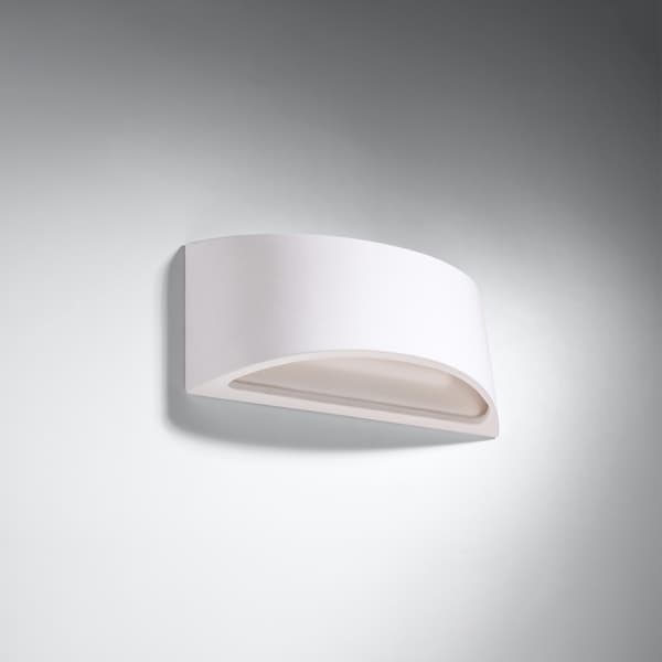 Vägglampa keramik VIXEN Vit