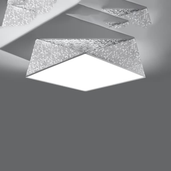 Taklampa HEXA 45 silver Silver