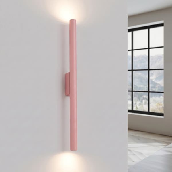 Vägglampa PASTELO 2 rosa Rosa