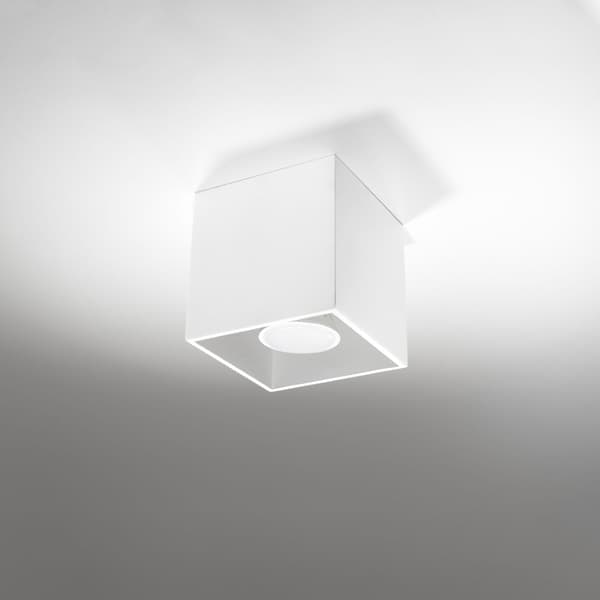 Taklampa QUAD 1 vit White