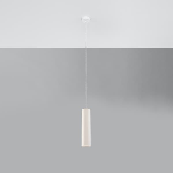 Keramisk hängande lampa NANCY White