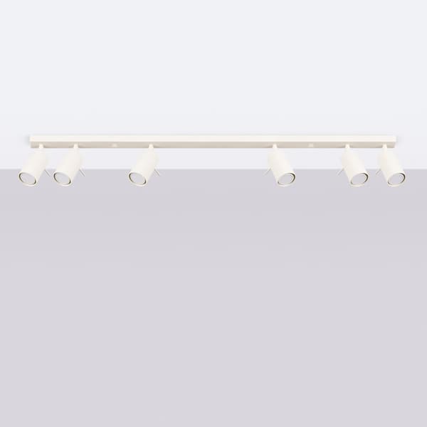 Taklampa RING 6L beige Beige