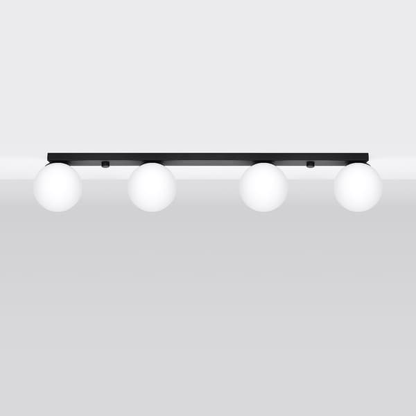 Taklampa YOLI 4 svart Black