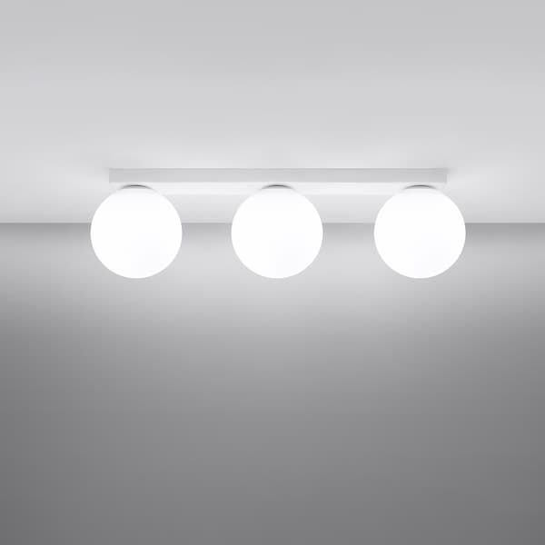 Taklampa YOLI 3 vit White