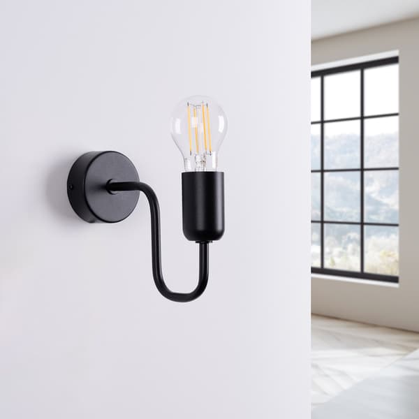 Vägglampa VECTOR svart Black
