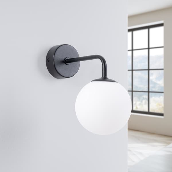 Vägglampa ASTRAL 1 svart Black