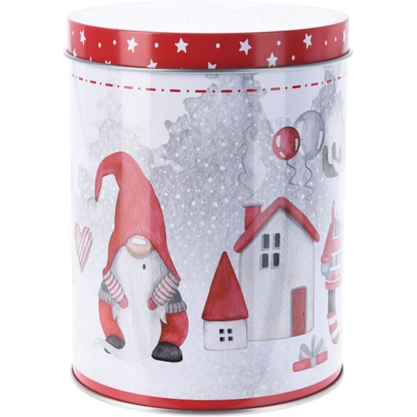 Burk Plåt Jul 3-set White