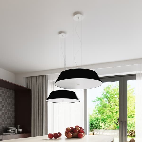 Ljuskrona VEGA 60 svart Black