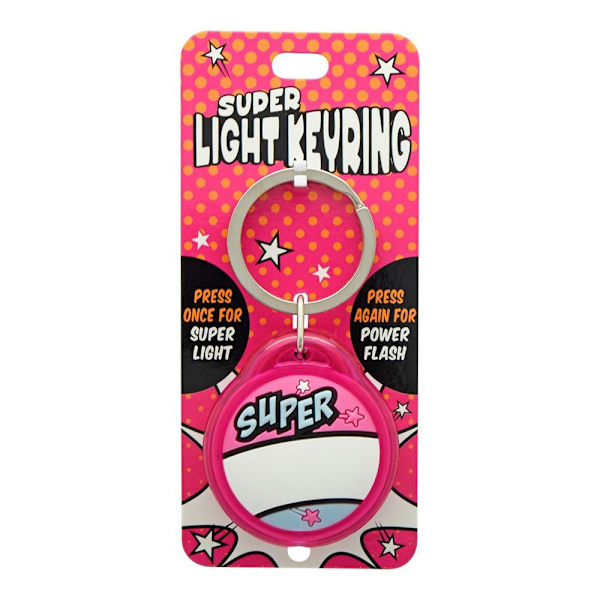 Nyckelring EGET NAMN Super Light Keyring multifärg