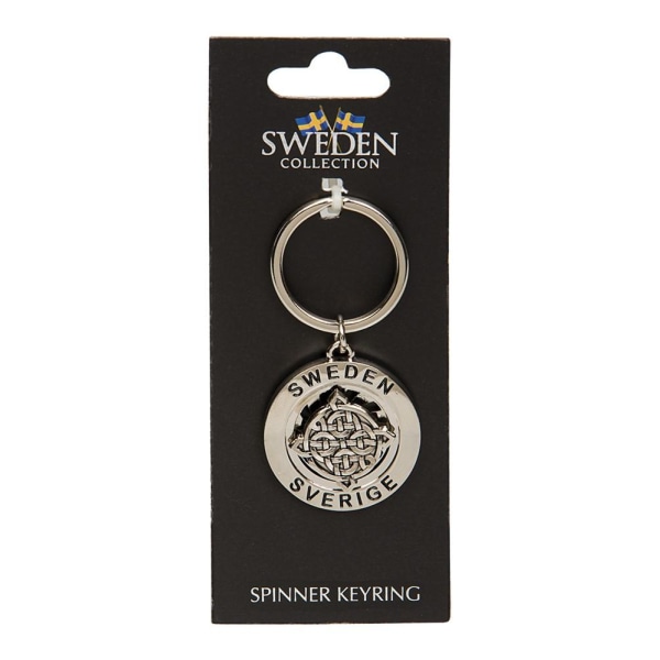 Nyckelring Souvenir Spinner Viking symbol grå
