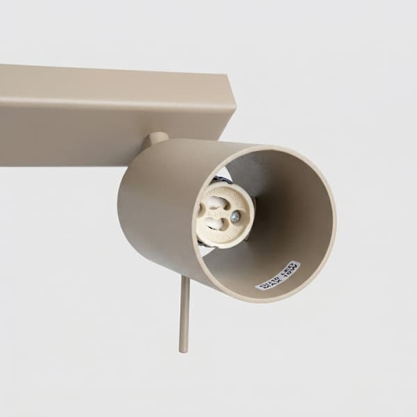 Taklampa RING 2 gråbrun Taupe