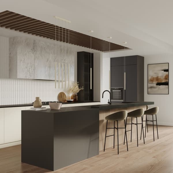 Taklampa PASTELO 3 beige Beige