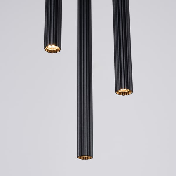 Pendellampa ARCHE 3P svart Black