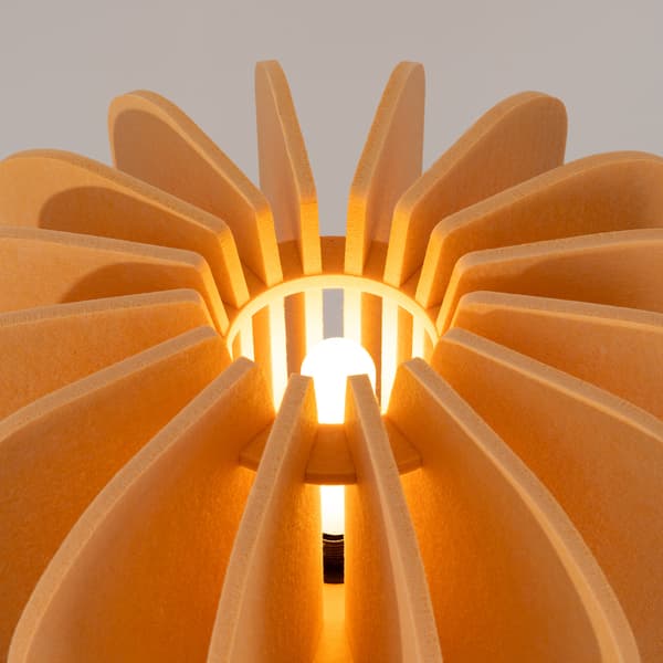 Golvlampa MULA 45 gul Multicolor