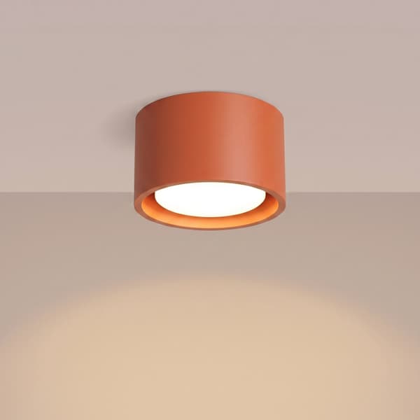 Taklampa MODO 1 röd ockra Gx53 Red