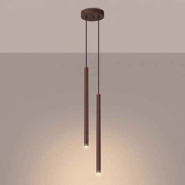 Pendellampa PASTELO 2 brun Brown