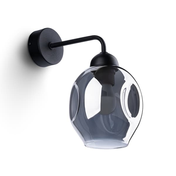 Vägglampa FILLAN 1 svart Black