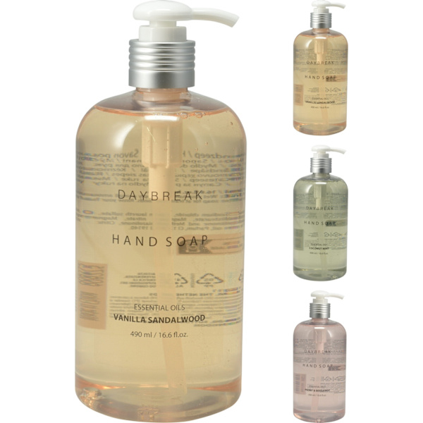 Handtvål Tvål Pumpflaska Peoni Bergamot Rosalila 500 ml Pink Peoni Bergamot Rosalila