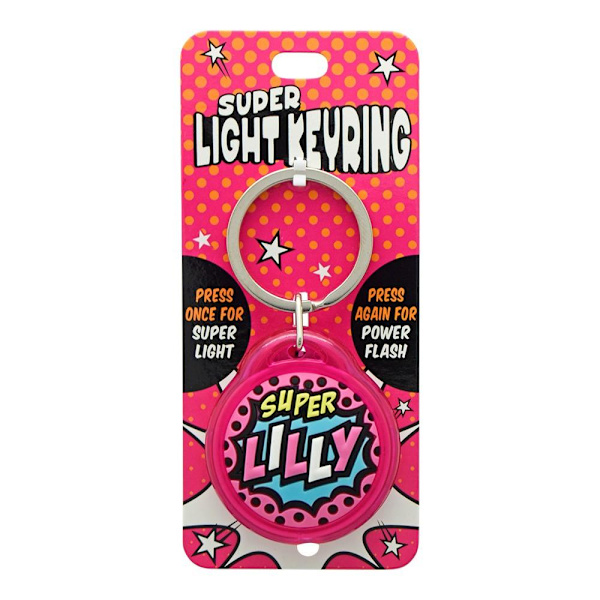 Nyckelring LILLY Super Light Keyring multifärg