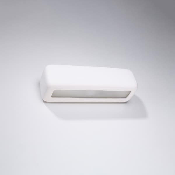 Vägglampa keramisk SUBANI White