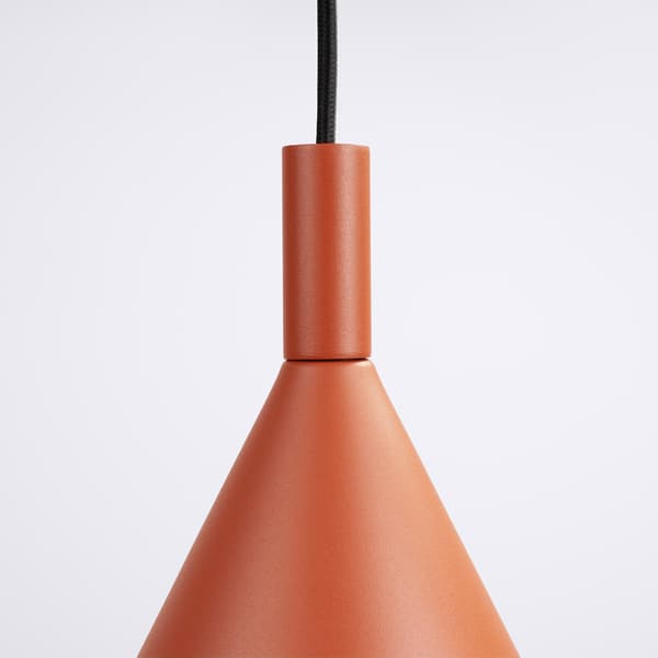 Pendellampa NOX 25 röd ockra Red