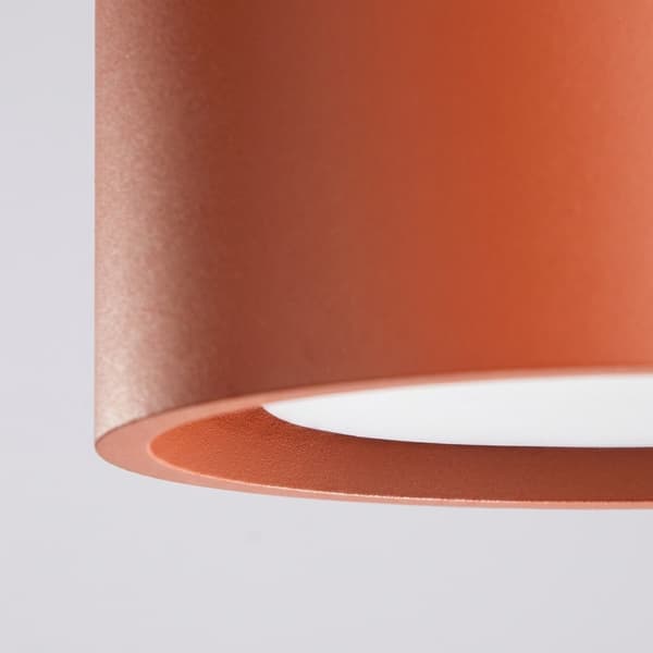 Taklampa MODO 1 röd ockra Gx53 Red