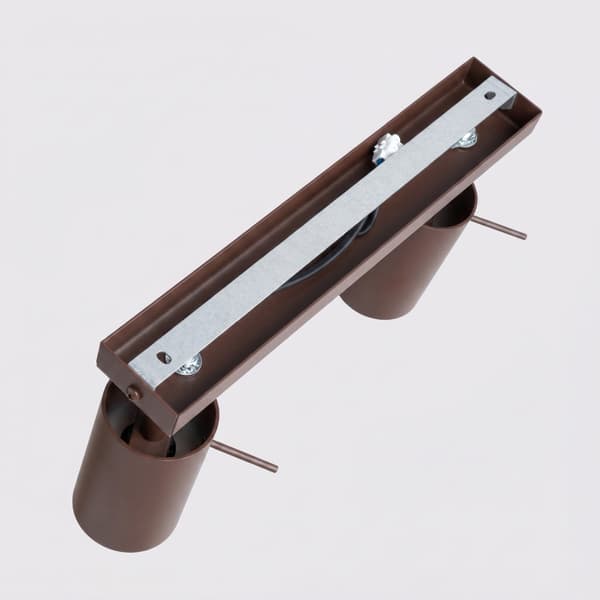 Taklampa RING 2 brun Brown