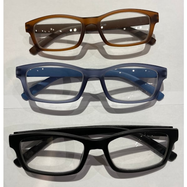 Läsglasögon Brun 2.5 Brown