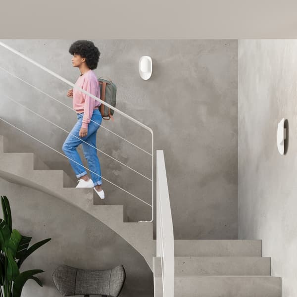 Vägglampa TEAR vit White