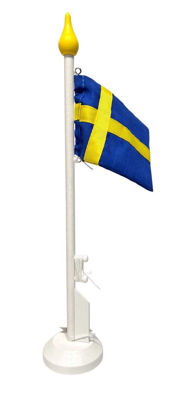 Bordflag 37cm flag Sverige Blue