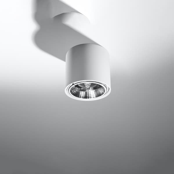 Taklampa TIUBE vit White