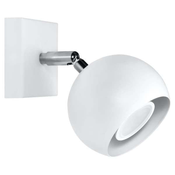 Vägglampa OCULARE vit Vit