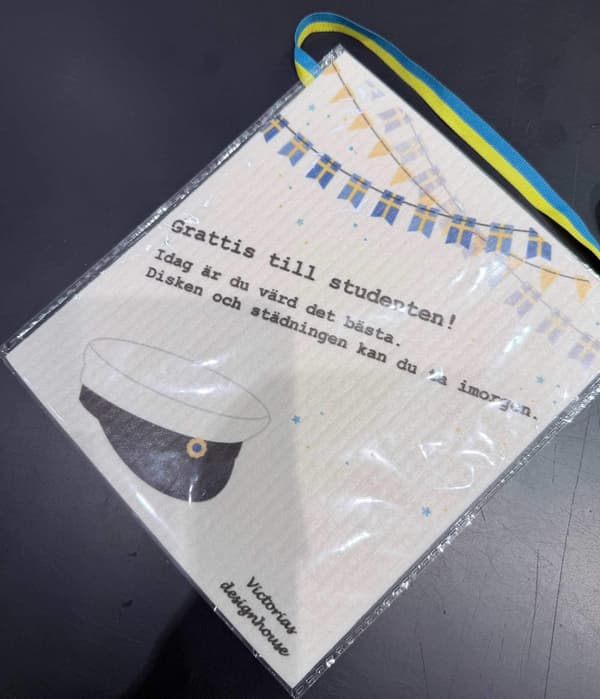 Disktrasa Diskduk Student med band White