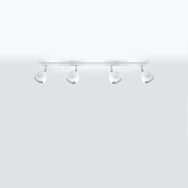 Taklampa OCULARE 4L vit White