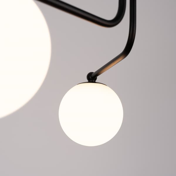 Ljuskrona ASTRAL 3 svart Black