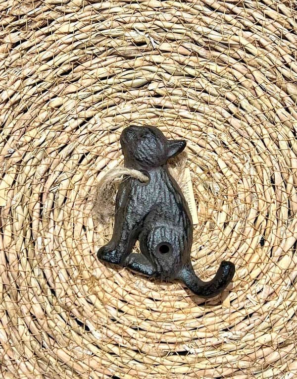 Krok Katt Gjutjärn Black