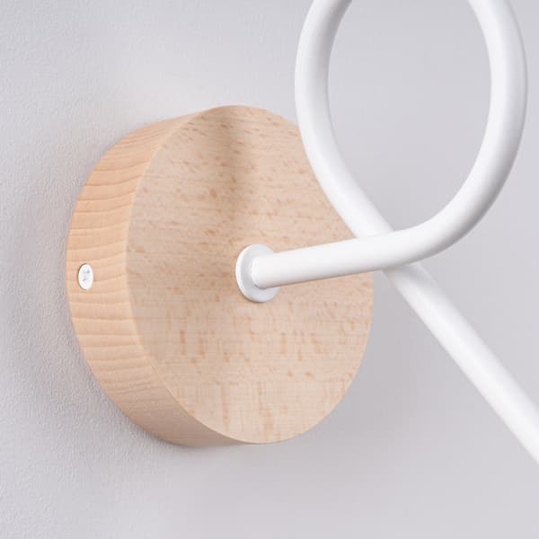 Vägglampa EMBER vit White